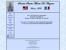 Tablet Screenshot of anzanoboston.com